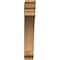Ekena Millwork Thorton Traditional Rough Sawn Bracket, Western Red Cedar, 4"W x 20"D x 24"H BKT04X20X24THR01RWR - alternate 2